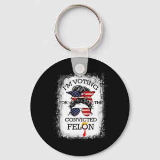 2024 Convicted Felon16 Keychain