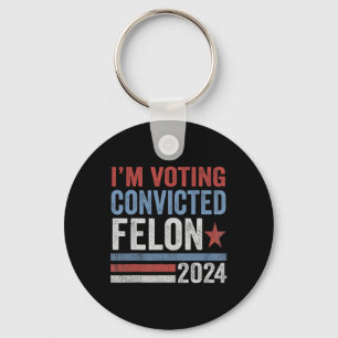 2024 Convicted Felon30  Keychain