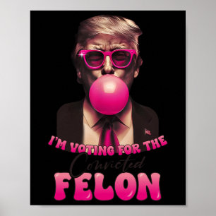 2024 Convicted Felon8  Poster