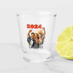 2024 Countdown Shot Glass