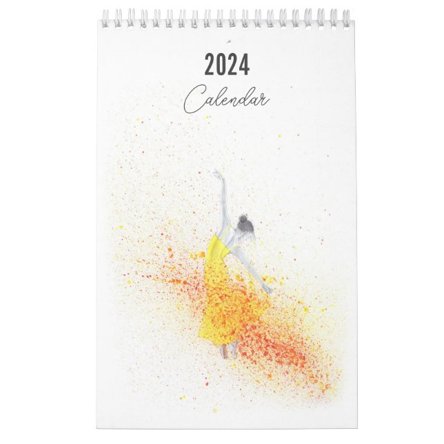 2024 Dance Art Calendar (Cover)