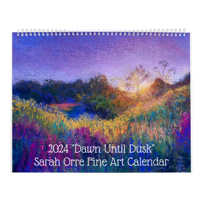 2024 "Dawn Until Dusk" Calendar (Cover)