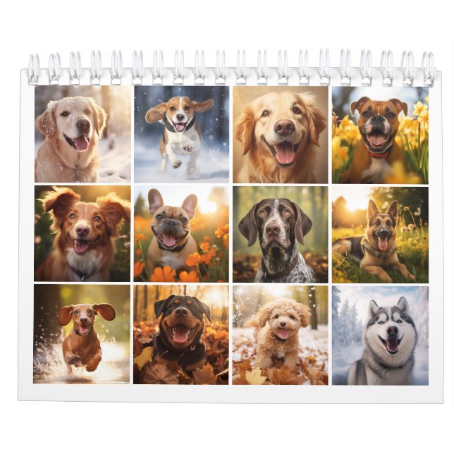 2024 Dog Lovers Calendar (Back)