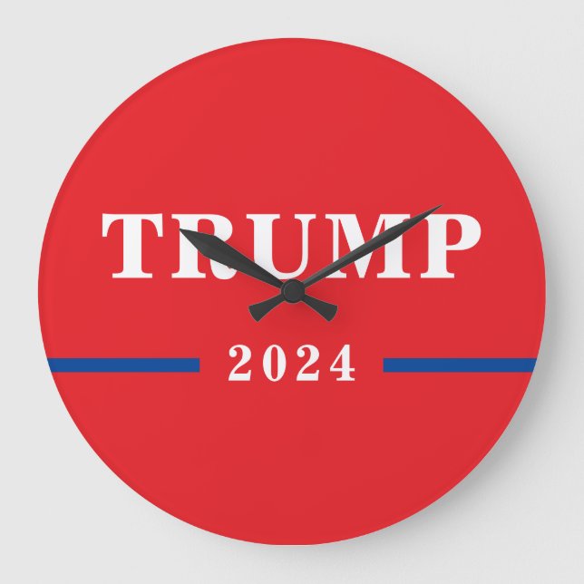 2024 Donald Trump Large Clock (Front)