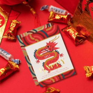 2024 Dragon Red Chinese New Year Holiday