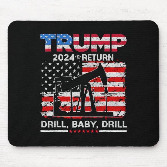 2024 Drill Baby  Mouse Pad (Front)