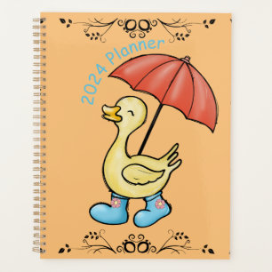2024 Duck in Rain Boots Planner