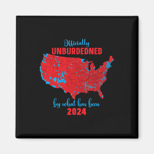 2024 Election Results Map Trump Win  Magnet