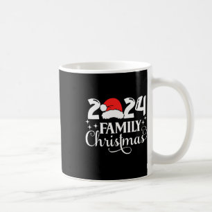2024 Family Christmas Xmas Snow Santa Hat Pyjamas Coffee Mug