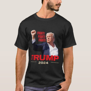 2024 Fight Fight Fight July 13th Trump Rally T-Shirt