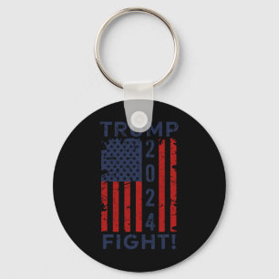 2024 Fight Fight Fight - Trump President Election Keychain
