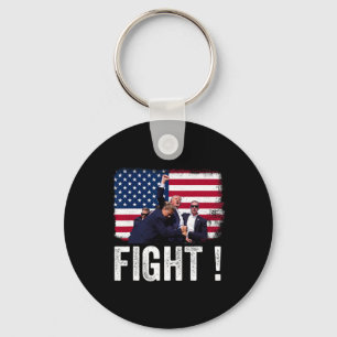 2024 Fight For Men Women Vote Trump 2024 Keychain
