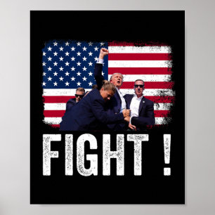 2024 Fight For Men Women Vote Trump 2024  Poster