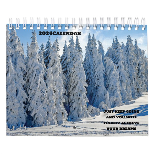2024 four seasons forest calendar (Cover)