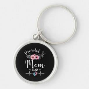 2024 Funny With Floral Mother Day Keychain