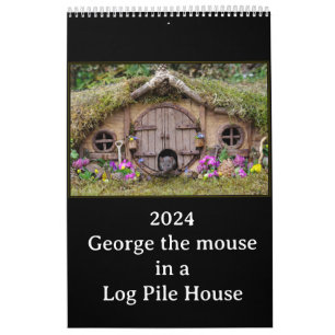 -2024- George the mouse - mouse village calendar 