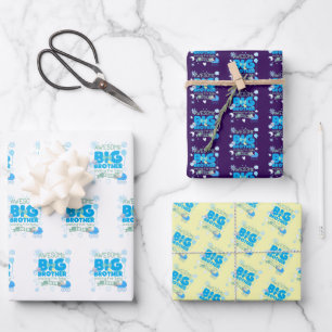 2024 Going to Be a Big Brother Wrapping Paper Sheet