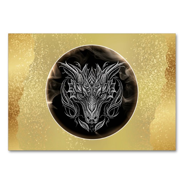 2024 Golden Dragon  Table Number (Front)