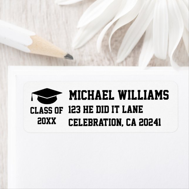 2024 Graduation Personalized Grad Return Address (Insitu)