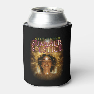 2024 Greensboro Summer Solstice Festival Souvenir Can Cooler