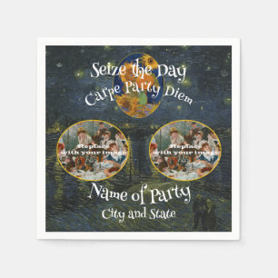 2024 High School Reunion Birthday Vacation Cruise Napkin