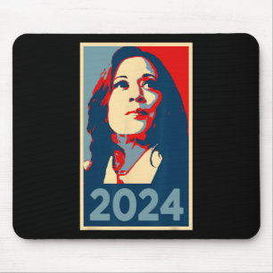 2024 Hope Kamala Harris Obama 47th Vote Women Port Mouse Pad