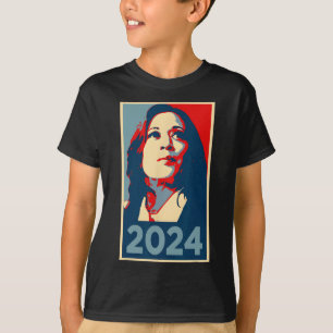 2024 Hope Kamala Harris Obama 47th Vote Women Port T-Shirt
