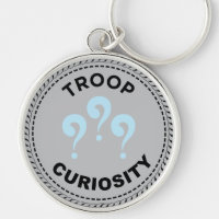 2024 IGGPPCamp Troop Pride Questions Keychain