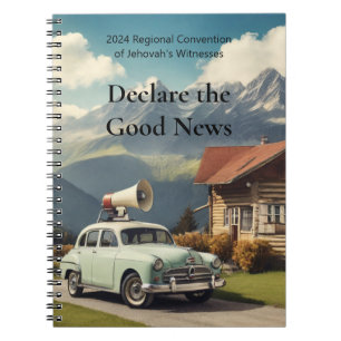 2024 JW Convention Declare the Good News Notebook