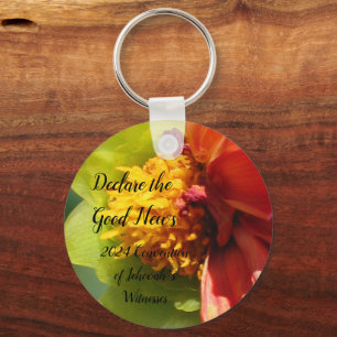 2024 JW Declare the Good News customize  Keychain