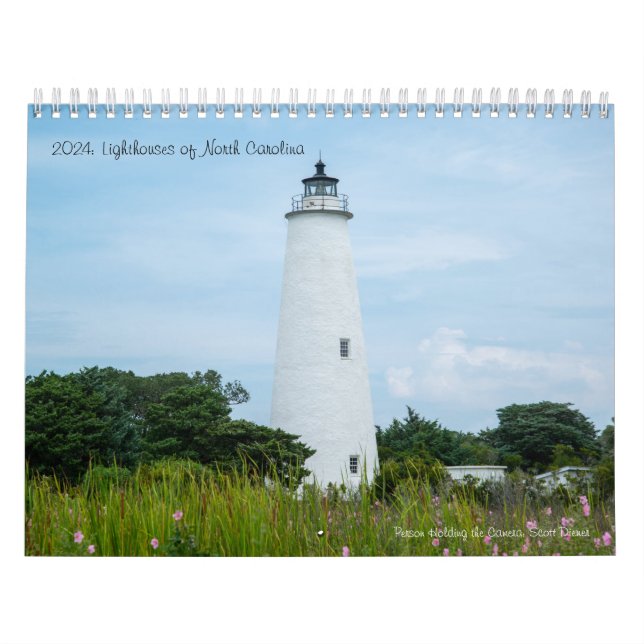 2024: Lighthouses of North Carolina Calendar (Med) (Cover)