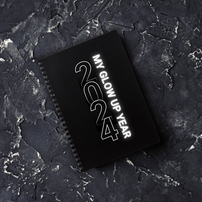 2024 Mon année de croissance Carnet personnalisé (Créateur téléchargé)
