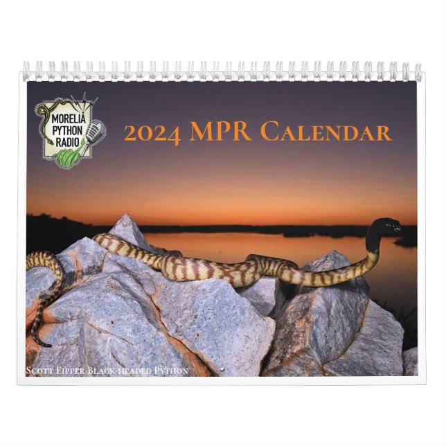 2024 Morelia Python Radio Calendar  (Cover)