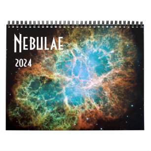 2024 NASA Space Nebulae Astronomy Stars Calendar