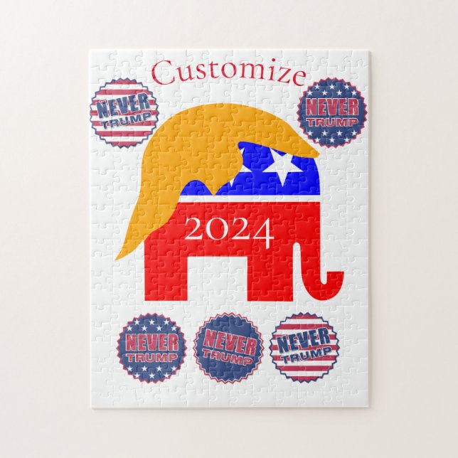 2024 Never Trump Thunder_Cove Jigsaw Puzzle (Vertical)