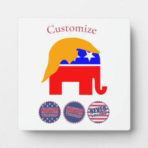 2024 Never Trump Thunder_Cove Plaque