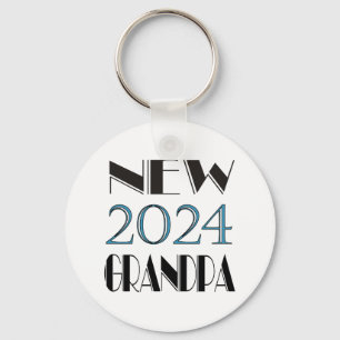 2024 New Grandpa Keychain