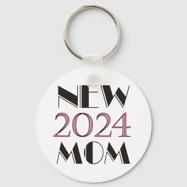 2024 New Mom Key Chain (Front)