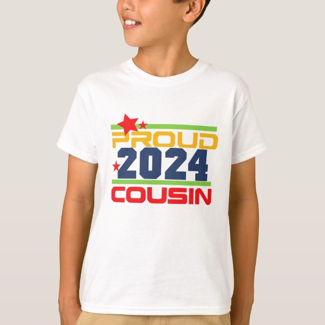 2024 New Proud Cousin T-shirts (Front)