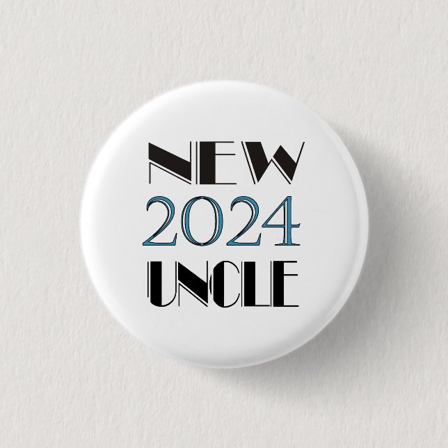 2024 New Uncle Button (Front)