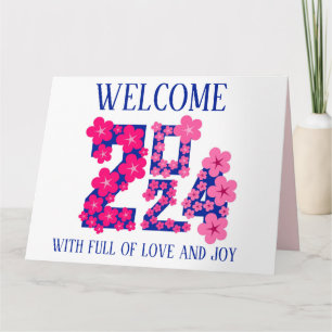2024 NEW YEAR GREETING FROM SISTER CARD