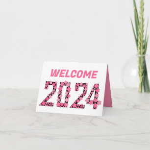 2024 NEW YEAR GREETING MOM DAD SISTER BROTHER BOSS HOLIDAY CARD