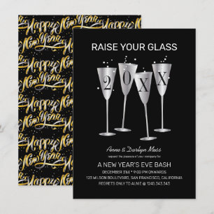 2024 New Year's Eve Countdown Party Invitation