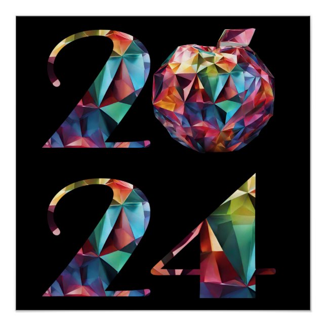 2024 New Year's Eve Party-Colourful Poster (Front)