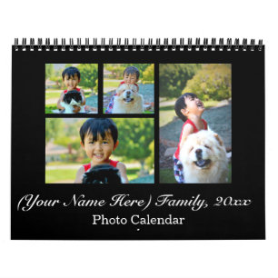 2024 Personalized Custom Photo Collage Calendar