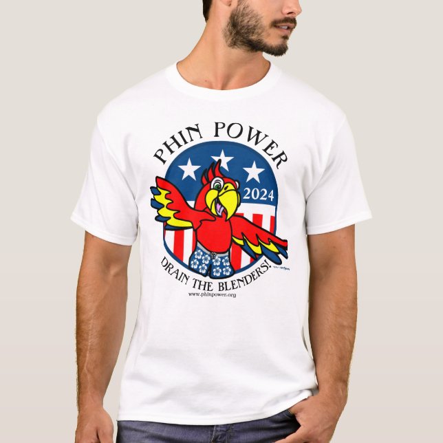 2024 PHin Power Party T-Shirt (Front)