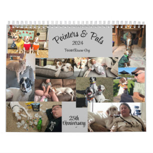 2024 Pointers & Pals Calendar PRO 25th Anniversary