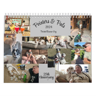 2024 Pointers & Pals Calendar PRO 25th Anniversary