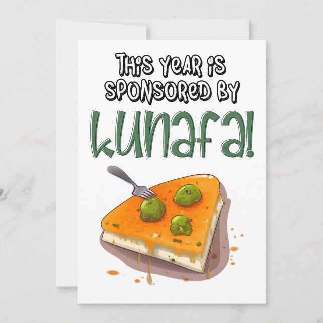 2024: Powered by KUNAFA and Layers of Joy Invitation (Front)