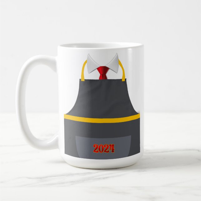 2024 Presidential Candidate Restaurant Attire Coffee Mug (Left)